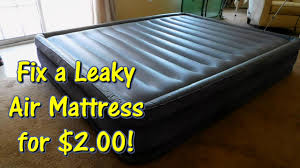 How To Fix A Leaky Air Mattress For 2 By Gettinjunkdone Youtube