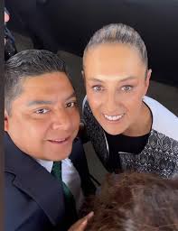 Redessociales |Ricardo Gallardo se encuentra en la CDMX en la presentación  del Plan México 🇲🇽 con la presidenta de México, Claudia Sheinbaum Pardo  #RGoficial