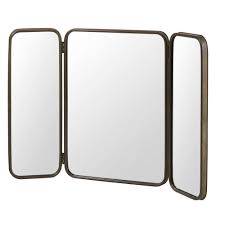 Https Medias Maisonsdumonde Com Image Upload Q Auto F Auto W 1000 Img Specchio Trittico In Metallo Nero 114x81 Cm 1000 9 10 Miroir Triptyque Miroir Triptyque