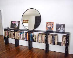 Vinyl record storage lp storage vinyl record stand record crate record player stand vynil record display record cabinet diy rangement. Diy Record Storage Archives A Small Life