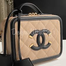 Maybe you would like to learn more about one of these? Chanel Vanity Beige Black Designer Wishbags