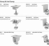 Supply Solar Racking Adjustable End Clamp Wholesale Factory ...