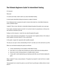 Intermittent fasting is much easier than traditional diets. The Ultimate Beginner S Guide To Intermittent Fasting 1 Pdf Shared Files Acrobat Com Beginners Guide Intermittent Fasting Beginners