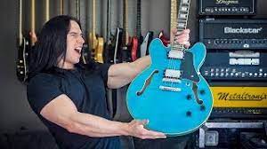 Maybe you would like to learn more about one of these? Amazing Semi Hollow Body Guitar On A Budget Wolf Guitars Ksa 50 Demo Review Youtube