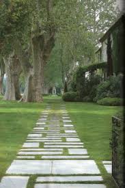 Vogue Living Pathway Gardens Of Provence Pattern Design Stepping Stone Pathway Sloped Garden Lawn Design