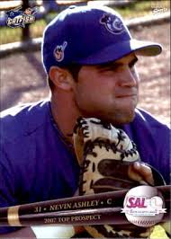 2007 South Atlantic League Prospects Multi-Ad #3 Nevin Ashley Bruceville  Indiana