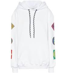 Printed Cotton Hoodie