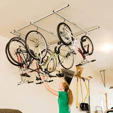 (see below for the shopping list, tools, a. Saris Cycling 6020 Indoor Cycleglide Garage Ceiling Mounted Bike Rack Storage Walmart Com Walmart Com