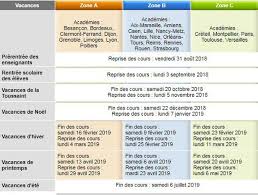 Textes de lois et jurisprudence. Voici Le Calendrier Des Vacances Scolaires Jusqu En 2019 Le Parisien