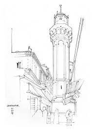 Minaret Architecture Sketch Drawing Images Famous Architecture