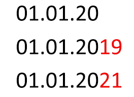 Es ist ein tribut an die lesefreundlichkeit, auf zu lange zahlenbeschreibungen zu verzichten. Warnung Jahreszahl 2020 In Vertragen Unbedingt Vierstellig Ausschreiben Discountfan De