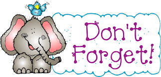 Image result for reminders clipart