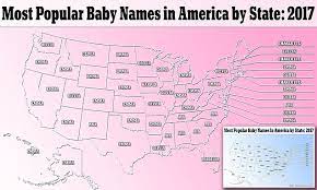 And, it means downy bearded. America S Most Popular Baby Names By State Revealed Daily Mail Online