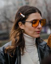 How do you like gobstones? Barrettes Are A Hair Trend At New York Fashion Week