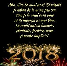 Aho Aho De Anul Nou Sănătate și Iubire De La Mine Pentru Tine și La Anul Care Vine Să Iți Meargă Numai Bine La Multi Ani Cu B Happy New Year
