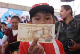 El Bono Juancito Pinto se pagará desde el 14 de octubre