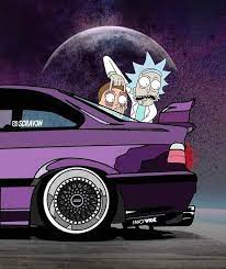 Rick And Morty E36 Cool Car Drawings Art Cars Bmw Art
