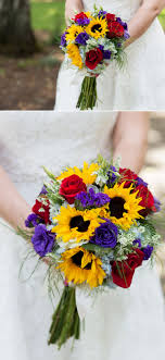 You can see another items of this. Summer Wedding Bouquet With Sunflowers Red Roses Purple Florals And Greens Salem Oregon We Sunflower Wedding Bouquet Red Bouquet Wedding Red Rose Bouquet