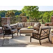 Member S Mark Park Lane 4 Piece Seating Set Sam S Club Patio Seating Outdoor Furniture Outdoor Dining Set