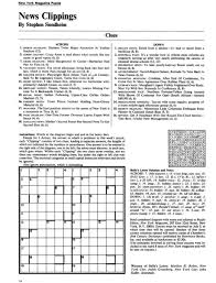 Usa daily crossword fans are in luck—there's a nearly inexhaustible supply of crossword puzzles online, and most of them are free. Colm Molloy On Twitter From One Tricky Puzzle To Another This Week S Crossword Newspaper Clippings Was First Published On The 24th June 1968 Solution On The 15th July Bags Of Time Https T Co 2iwx5h3j67