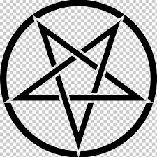 pentagram pentacle satanism symbol sigil of baphomet png clipart angle area baphomet black and white circle pentagram pentacle satanism symbol