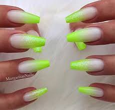 Different ways to do ombre nails fabulous ombre nail designs.want to try more, so let's look at some fabulous designs you can replicate and do on your own! Best Lime Green Ombre Nails Ideas Cute Manicure