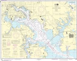 Noaa Nautical Chart 12281 Baltimore Harbor