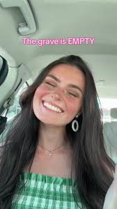 Today’s the day we were set free, the day the Savior rose to life  again✝️🙌🏻❤️ #tombisempty #ressurectionsunday #ressurection #Helives  #christiantiktok #christian #findingnemo #womanofGod #childofGod