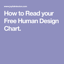 how to read your free human design chart design reading