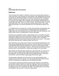 Nov 13, 2016 · example 2. End Of Course Reflection Essay Example
