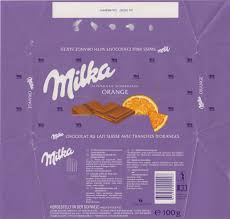 milka alpenmilch schokolade orange 1991 schokolade tafeln schokolade milka
