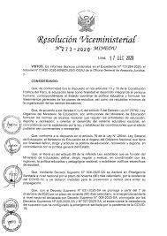 Lo que los docentes deben saber. Compartimos La Rvm N 273 2020 Minedu Educacion Drehco Facebook