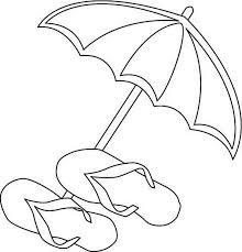 In this section, find a large selection of coloring pages beach ball. Beach Umbrella And Flip Flops Coloring Page Az Coloring Pages Umbrella Coloring Page Coloring Pages Cartoon Coloring Pages