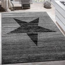 Hallo, ich bin gregor und habe diese seite. Designer Teppich Stern Muster Grau Teppichcenter24