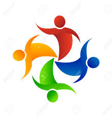 The idea for the social logo. Teamwork Community Planning Group Of Friends Logo Royalty Free Cliparts Vectors And Stock Illustration Image 96631336