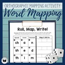 How to Use "Roll, Map, Write" Word Mapping Activity to Develop Phonics  Skills - MsJordanReads