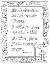 Now you can find it all in these beautiful coloring pages , and do justice to his red suit recognizable by his drawn cobweb and his blue tights, or completely change the color of his outfit by customizing it to your taste. Coloring Pages For Kids By Mr Adron Matthew 4 19 Print And Color Page Follow Me And I Will Make You Fishers Of Men