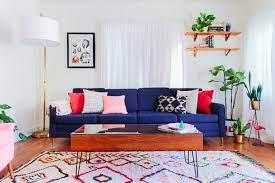 Jede woche eine neue welt im tchibo online shop. 20 Impressive Blue Sofa In The Living Room Home Design Lover