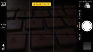 You'll know the focus is locked when ae/af lock appears on the screen. How To Use Focus Exposure Lock With The Iphone Camera Osxdaily