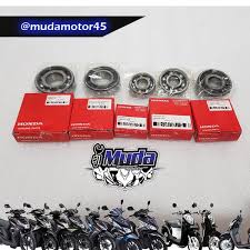 Bearing Set Gardan 6201 6204 60 22 All Matic Honda 110 Cc Vario Beat Scoopy Spacy Injeksi Karbu Old New Ori Ahm Klaker Laher Transmisi Final Cvt Di Lapak Muda Honda Partshop Bukalapak