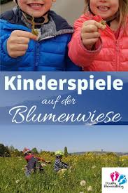Kinderspiele In Der Blumenwiese Kinderspiele Blumen Wiese Kindergeburtstag Spiele Draussen