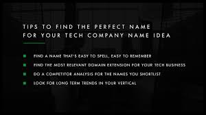 Find A Name That S Easy To Spell Easy To Remember Do A Competitor Analysis For The Names You Shortlist Company Name Generator Company Names Name Generator