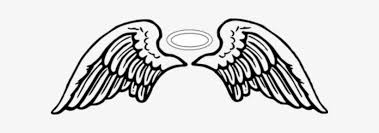 The home of your dreams is just an overstock order away! Angel Wings With Halo Silhouette Transparent Png 600x209 Free Download On Nicepng