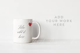 Mug Mock Up Mothers Day Modern Feminine Watermark Affordable Styled Stock Photography Fashion Valentines Mugs