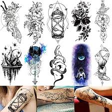 Amazon Com Vantaty 10 Sheets 3d Minimalist Black Geometric Fox Mountain Anchor Arrows Temporary Tattoos For Men Boys Fake Water Color Tattoo Stickers For Girls Women Sandglass Hourglass Tatoos Flower Beauty Use them in commercial designs under lifetime, perpetual & worldwide rights. vantaty 10 sheets 3d minimalist black geometric fox mountain anchor arrows temporary tattoos for men boys fake water color tattoo stickers for girls