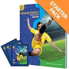 La finestra sul calcio brasiliano. Kit Premium Campeonato Brasileiro 2019 Livro Ilustrado Capa Dura 80 Envelopes 480 Cromos
