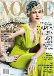 Carey mulligan is obsessively reading the great gatsby in. Carey Mulligan S Vogue Cover Channels Great Gatsby Glam Photos Huffpost Life
