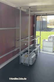 Regalsystem In Der Wohnmobil Heckgarage Bringt Ubersicht Regalsystem Heck Wohnmobil