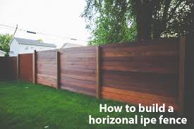 How To Build A Horizonal Ipe Fence Hintergarten Zaun Selbstgemacht Fechten