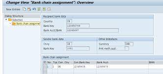 So, the principle is the bank account 1 record will go to the first id and the bank account 2 record will be assigned with later id. Multi Stage Payment Methods Sap Blogs